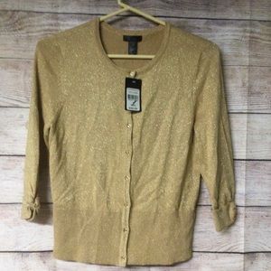 sparkly button cardigan